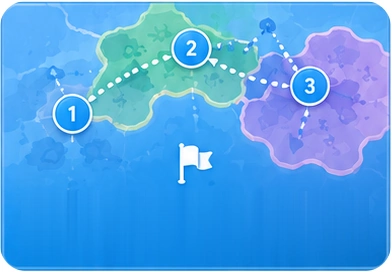 SWARM campaign map